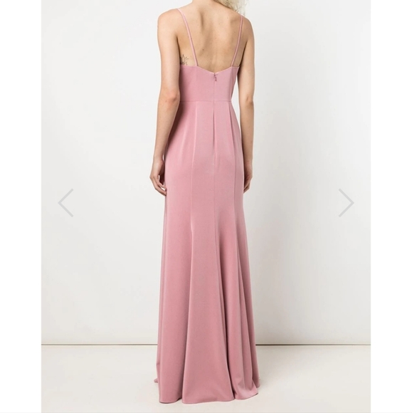 NWT Marchesa Size 4 Rose Crema Bridesmaid Dress - Picture 3 of 5
